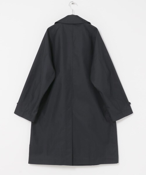 URBAN RESEARCH DOORS(アーバンリサーチドアーズ)の「TCツイル オーバーフィット トレンチコート(ステンカラーコート・メンズ・BROWN/NAVY・M/L)」の10枚目の写真