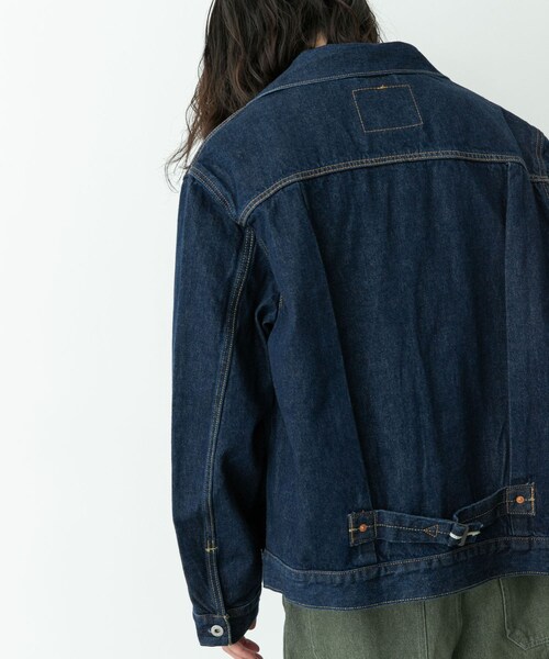 URBAN RESEARCH Sonny Label（アーバンリサーチサニーレーベル）の「LEVI’S　TYPE1 TRUCKER（デニムジャケット・メンズ・SELVEDGE/BIG STEP・M/L）」の7枚目の写真
