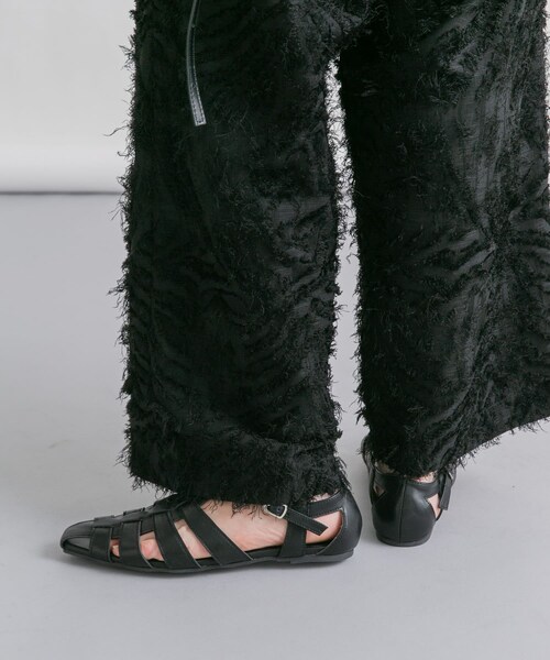 KBF（ケイビーエフ）の「フラットグルカサンダル（サンダル・レディース・BLACK/SILVER/GOLD・37/38）」の11枚目の写真