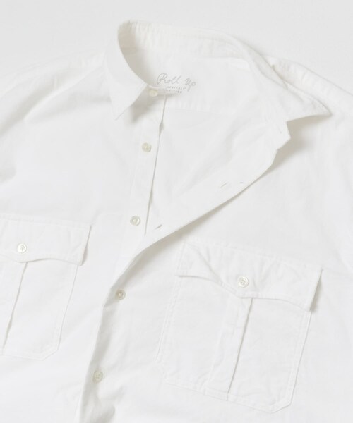 URBAN RESEARCH(アーバンリサーチ)の「PORTER CLASSIC R-UP ORGANIC CRDRY SHIRT(シャツ/ブラウス・メンズ・WHITE・L/XL/XXL)」の8枚目の写真
