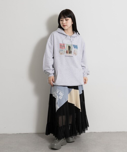 THE GOODLAND MARKET（ザグッドランドマーケット）の「DEAR EPISODE　Dear Episode hoodie（パーカー・レディース・#545D/#546B/#547B/#548B・XXL）」の21枚目の写真