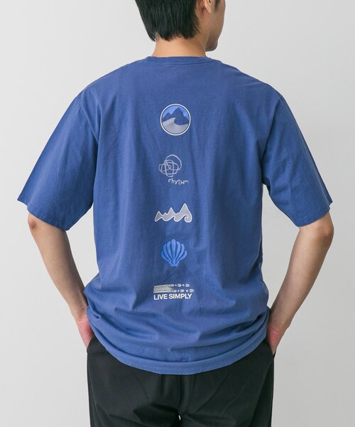 URBAN RESEARCH DOORS(アーバンリサーチドアーズ)の「patagonia MsLongWayRoundOrganicT-shirts(Tシャツ/カットソー・メンズ・INBK/UDNL/CUBL・S/M/L/XL)」の16枚目の写真