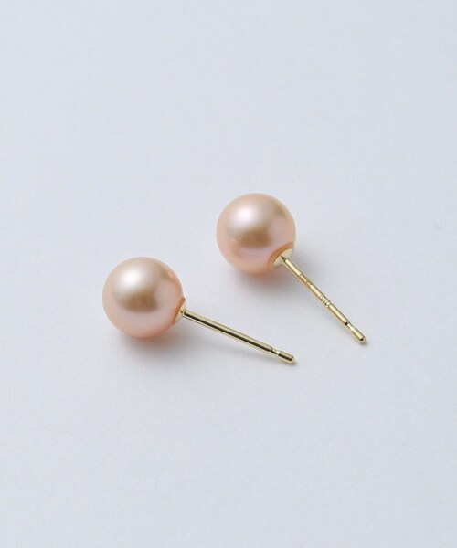 ROPE'(ロペ)の「R(ロペ アール)K10 ピンクパール1粒ピアス(ピアス(両耳用)・レディース・ゴールド・F)」の20枚目の写真