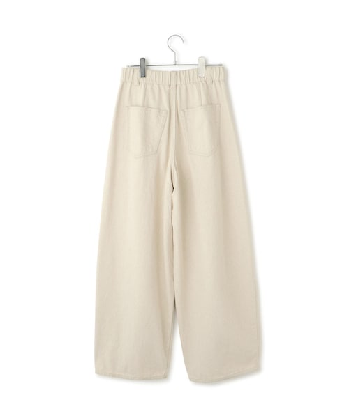 ADAM ET ROPE'(アダムエロペ)の「コットンリネンカーヴィーパンツ(その他パンツ・レディース・ブラック/キナリ・36/38)」の19枚目の写真