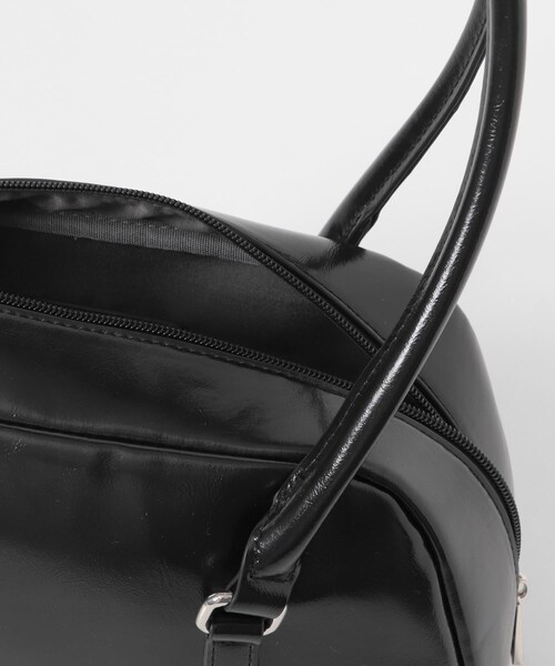 SENSE OF PLACE by URBAN RESEARCH（センスオブプレイスバイアーバンリサーチ）の「ロングハンドルボストンバッグ（ボストンバッグ・メンズ・BLACK/CHARCOAL/SILVER・one）」の6枚目の写真