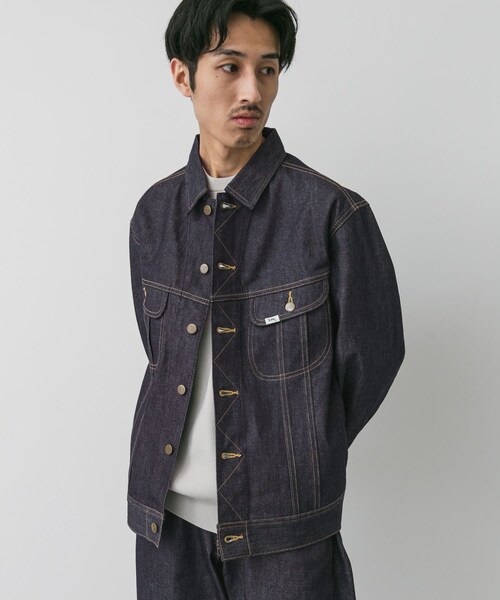 URBAN RESEARCH DOORS（アーバンリサーチドアーズ）の「『別注』Lee101×DOORS  JACKET（デニムジャケット・メンズ・RIGID/ONE WASH/USED・M/L/XL）」の10枚目の写真