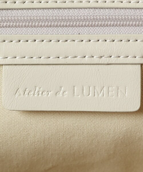 URBAN RESEARCH ROSSO（アーバンリサーチロッソ）の「LUMEN　BASE TOTE BAG（ボストンバッグ・レディース・softblack/mistywhite・FREE）」の8枚目の写真