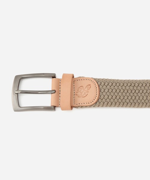 Saturdays NYC(サタデーズ ニューヨークシティ )の「ELASTIC MESH BELT(ベルト・メンズ・ブラック/ベージュ・F)」の11枚目の写真