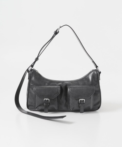 KBF（ケイビーエフ）の「STAND OIL　JOEY BAG MINI（ショルダーバッグ・レディース・CAMEL/MARRON/BLACK・One）」の6枚目の写真