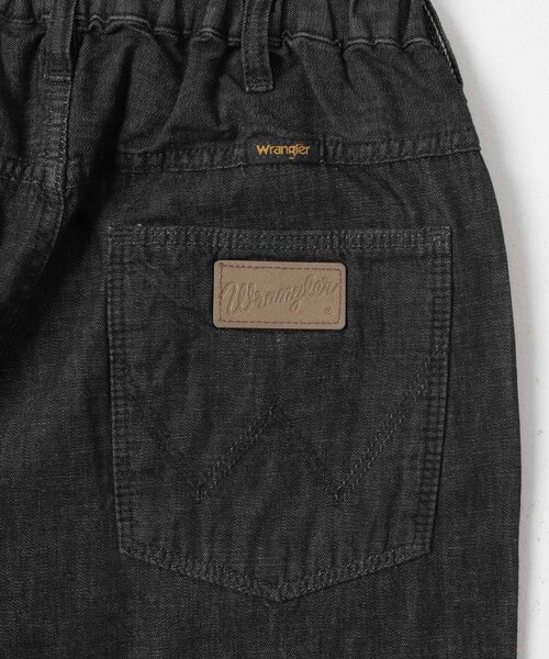 EKAL(エカル)の「『別注』Wrangler×EKAL デニムリラックスバギーパンツ(デニムパンツ・レディース・O.W/BLACK・Free)」の12枚目の写真