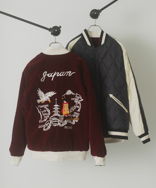 ITEMS URBANRESEARCH（アイテムズ アーバンリサーチ）の「TAION　Reversible SKAJAN Down Jacket（その他アウター・メンズ・BLK×NVY/BGD×D.NVY・M/L/XL）」の22枚目の写真
