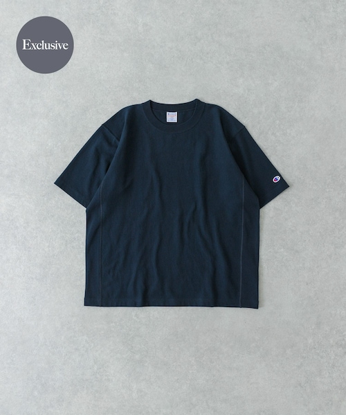 URBAN RESEARCH（アーバンリサーチ）の「『別注』Champion×UR　USA Fit Short-Sleeve T-shirts（Tシャツ/カットソー・メンズ・OATMEAL/WHITE/BLACK/NAVY/BLUE/RED・M/L/XL）」の4枚目の写真