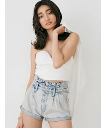 GYDA | リブベアビスチェ(チューブトップ)