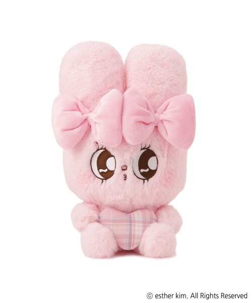 ROPE' PICNIC（ロペピクニック）の「【Esther Bunny Little meets ROPE' PICNIC】ぬいぐるみ（その他雑貨・レディース・ホワイト/ピンク・F）」の3枚目の写真