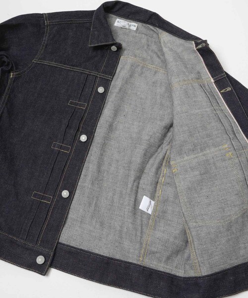 URBAN RESEARCH DOORS(アーバンリサーチドアーズ)の「SASSAFRAS GARDENER R JACKET(デニムジャケット・メンズ・INDIGO・S/M/L)」の10枚目の写真