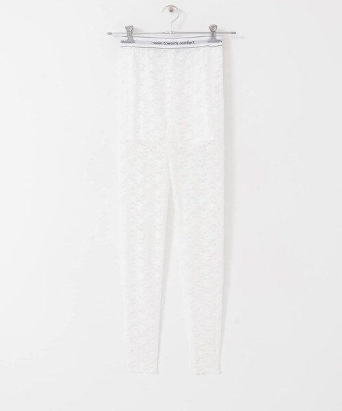 URBAN RESEARCH（アーバンリサーチ）の「ambiguous　Lace Long Leggings（レギンス/スパッツ・レディース・WHITE/BLACK・FREE）」の17枚目の写真