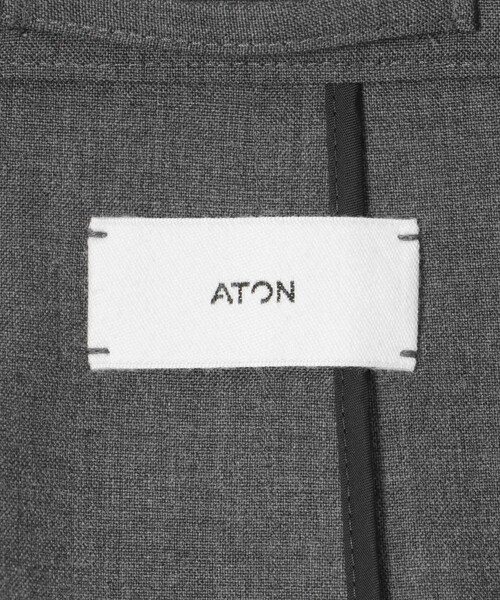URBAN RESEARCH(アーバンリサーチ)の「ATON WOOL TROPICAL TAILORED JACKET(テーラードジャケット・メンズ・303 T.GRAY/005 BLK・4/6)」の18枚目の写真