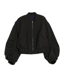 ELENDEEK | GATHER SLEEVE MA-1 BZ(ブルゾン)