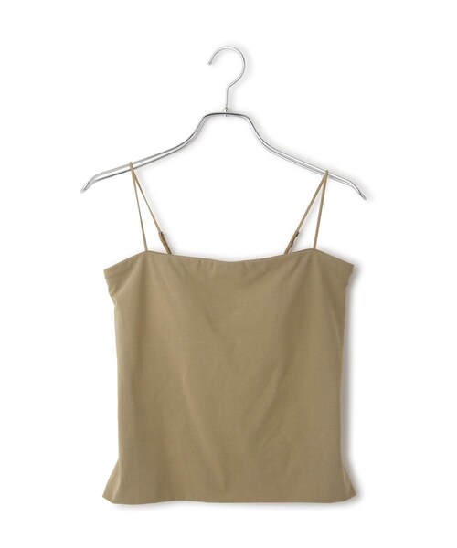 ADAM ET ROPE'（アダムエロペ）の「【OUR WACOAL×ADAM ET ROPE'】コットン混カップインベアトップキャミソール（キャミソール・レディース・ブラック/ホワイト/オリーブ・L/M/S）」の19枚目の写真