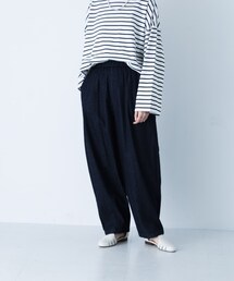 デニムボリュームパンツ