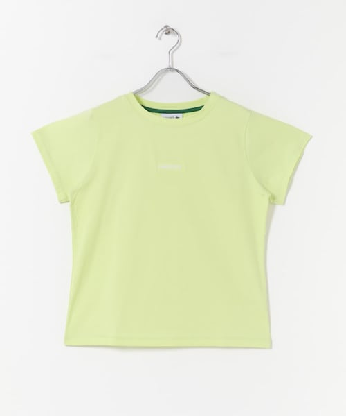 URBAN RESEARCH DOORS(アーバンリサーチドアーズ)の「LACOSTE コンパクトブランドネームロゴTシャツ(Tシャツ/カットソー・レディース・WHITE/BLACK/SENCHA・36)」の3枚目の写真