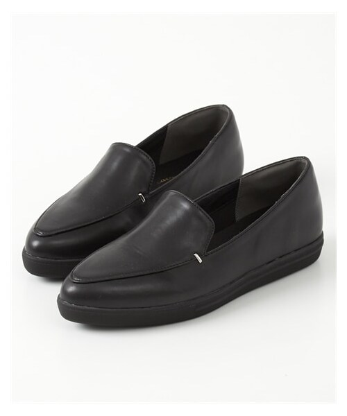 nissen（ニッセン）の「防水・防滑スリッポンスニーカー（ワイズ３E）(オフィス女子モニターコラボ)（スニーカー・メンズ・黒/アイボリー・S=22.5cm/M=23.5cm/L=24.5cm/LL=25.0cm）」の12枚目の写真