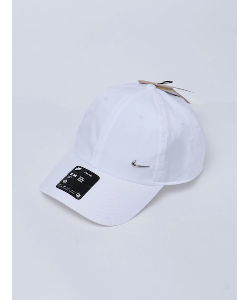 RUNWAY channel SELECTION（ランウェイチャンネルセレクション）の「【NIKE】ナイキ DF クラブ CB MT スウッシュ L キャップ（キャップ・レディース・ホワイト/ブラック/オリーブ・F）」の4枚目の写真