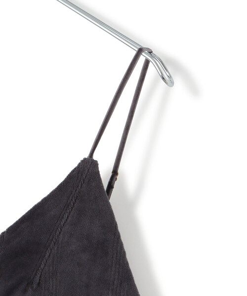 VIS（ビス）の「【Miller】VIS別注モデルベロアルームブラ【洗える】（キャミソール・レディース・ライトグレー/オフホワイト/レッド系・F）」の19枚目の写真