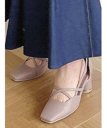 dazzlin | アートストラップパンプス(パンプス)