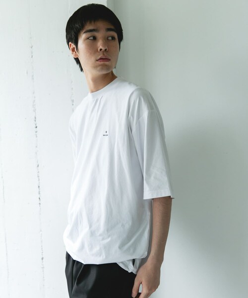 URBAN RESEARCH DOORS(アーバンリサーチドアーズ)の「『別注』Snow Peak Apparel×DOORS WA/AC DRAWSTRING T-SHIRTS(Tシャツ/カットソー・メンズ・WHITE/CHARCOAL/BROWN/FOLIAGE・M/L/XL)」の9枚目の写真