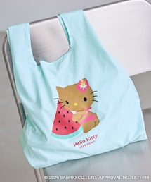 ROPE' PICNIC | 【サンリオキャラクターズ×ROPE' PICNIC】日焼けデザイン 折りたたみエコトートバッグ(エコバッグ/サブバッグ)