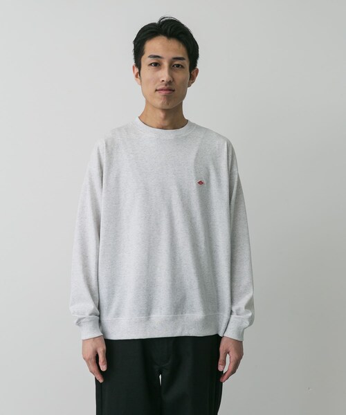 URBAN RESEARCH DOORS（アーバンリサーチドアーズ）の「DANTON　SWEAT T-SHIRTS（スウェット・メンズ・COAL GREY/TAUPE/H.WHITE・L/XL）」の5枚目の写真