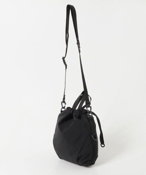 URBAN RESEARCH(アーバンリサーチ)の「『別注』BAICYCLON by bagjack×URBAN RESEARCH DRAW STRING BAG SMALL(ショルダーバッグ・メンズ・BLACK2・Free)」の5枚目の写真