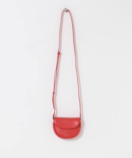 KBF（ケイビーエフ）の「STAND OIL　MINO BAG（ショルダーバッグ・レディース・BUTTER/RED/BLACK・One）」の3枚目の写真