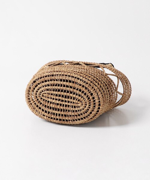 URBAN RESEARCH Sonny Label（アーバンリサーチサニーレーベル）の「TARANGO　カゴバッグ（かごバッグ・レディース・BLACK/OFF・one）」の9枚目の写真