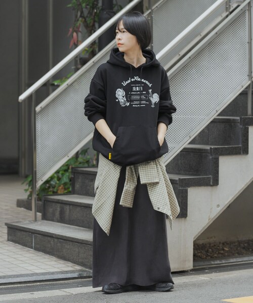 URBAN RESEARCH（アーバンリサーチ）の「鳥貴族×UR　UnuboResearch  PARKA（スウェット・メンズ・GRAY/RED/CHARCOAL/BLACK/MOCHA・M/L/XL）」の13枚目の写真