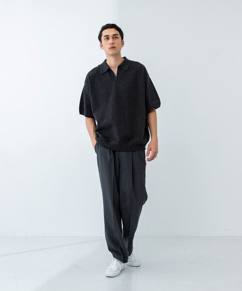 crepuscule×アーバンリサーチ Linen Skipper Polo 別注』crepuscule×URBAN RESEARCH Linen Skipper Polo 【公式通販】