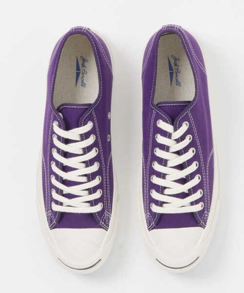 SENSE OF PLACE by URBAN RESEARCH(センスオブプレイスバイアーバンリサーチ)の「Converse JACK PURCELL CL/(スニーカー・メンズ・GREEN/PURPLE・26/27/28)」の9枚目の写真