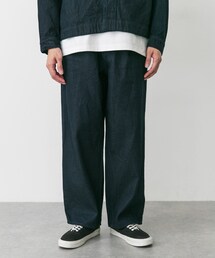 URBAN RESEARCH DOORS | STILL BY HAND　12oz denim 1 tuck pants(デニムパンツ)