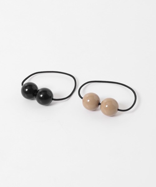 URBAN RESEARCH（アーバンリサーチ）の「decor『デコール』　SET HAIR TIE（ヘアゴム・レディース・BEIGE/BK/CARAMEL/BK・-）」の8枚目の写真
