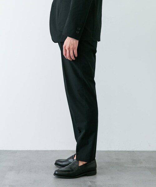 URBAN RESEARCH DOORS(アーバンリサーチドアーズ)の「『イージーケア』LIFE STYLE TAILOR シアサッカーコンフォータブルパンツ(スラックス・メンズ・NAVY/BLACK・S/M/L/XL)」の19枚目の写真