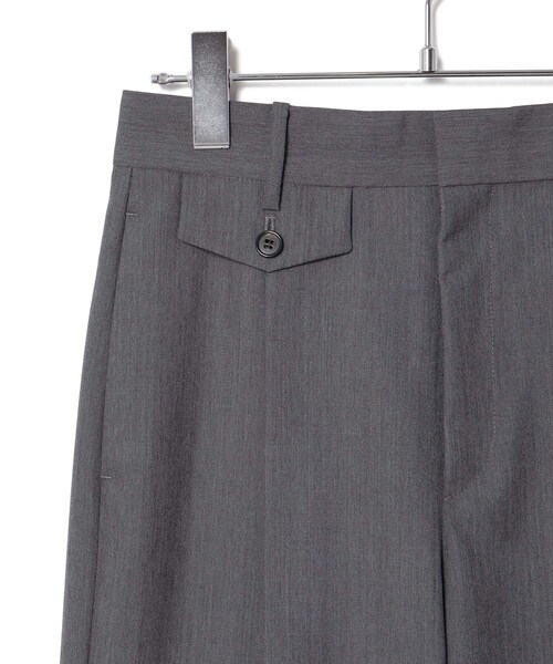 ROPE'（ロペ）の「ウールモヘヤセミフレアパンツ/セットアップ対応（その他パンツ・レディース・グレー/オフホワイト・36/38/40）」の11枚目の写真