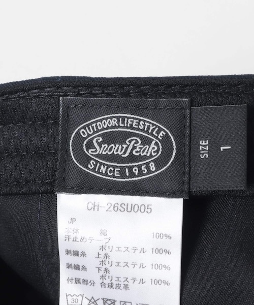 URBAN RESEARCH DOORS（アーバンリサーチドアーズ）の「Snow Peak Apparel　ASTERISK CAP（キャップ・レディース・L.BEIGE/L.BLUE/D.NAVY・One）」の12枚目の写真