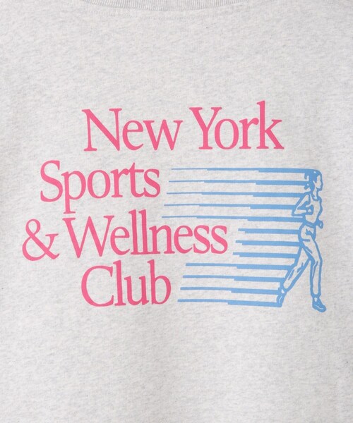 ADAM ET ROPE'(アダムエロペ)の「【J'aDoRe限定】【Sporty&Rich(スポーティー アンド リッチ)】NY Motion Crewneck(スウェット・レディース・ライトグレー・S)」の9枚目の写真