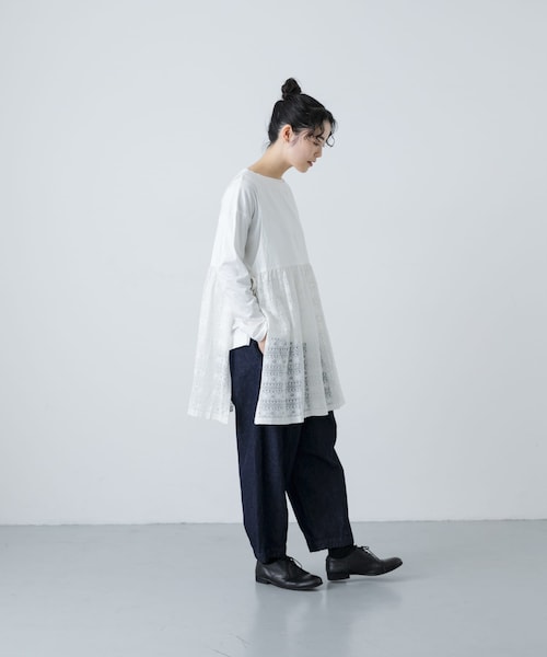 かぐれ(カグレ)の「Khadi&co. ECLIPSE(チュニック・レディース・WH・M)」の7枚目の写真