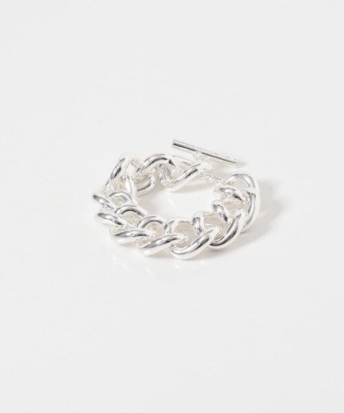 URBAN RESEARCH ROSSO（アーバンリサーチロッソ）の「in mood　BIG CURB -bracelet（ブレスレット・レディース・sv・-）」の3枚目の写真