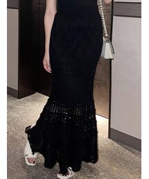 RESEXXY | 鈎針風ニットマーメイドスカート(スカート)