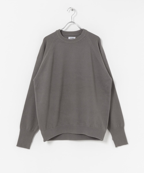THE GOODLAND MARKET（ザグッドランドマーケット）の「KEIMEN　KM-Crewneck Knit（ニット/セーター・メンズ・Gray/Black/Green・M/L/XL）」の22枚目の写真