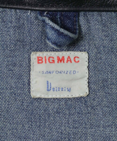 URBAN RESEARCH Sonny Label（アーバンリサーチサニーレーベル）の「BIG MAC　LIGHT DENIM WORK JACKET（デニムジャケット・メンズ・BLACK C・M/L）」の9枚目の写真
