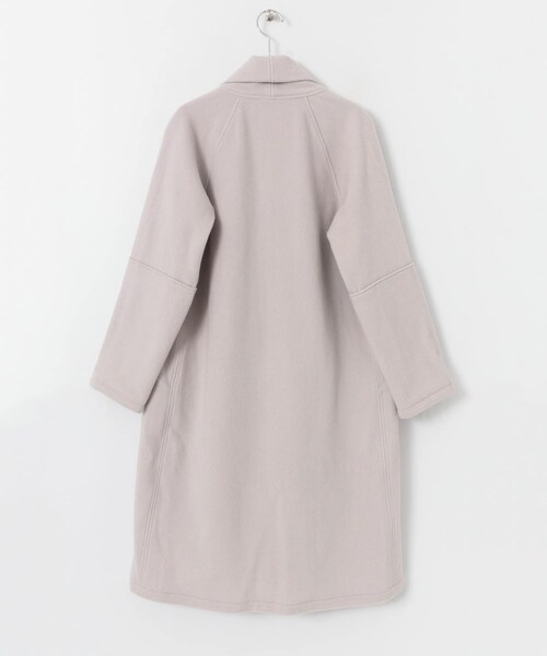 かぐれ（カグレ）の「MITTAN　半纏ロングコート（チェスターコート・レディース・薄々灰・1/2）」の13枚目の写真